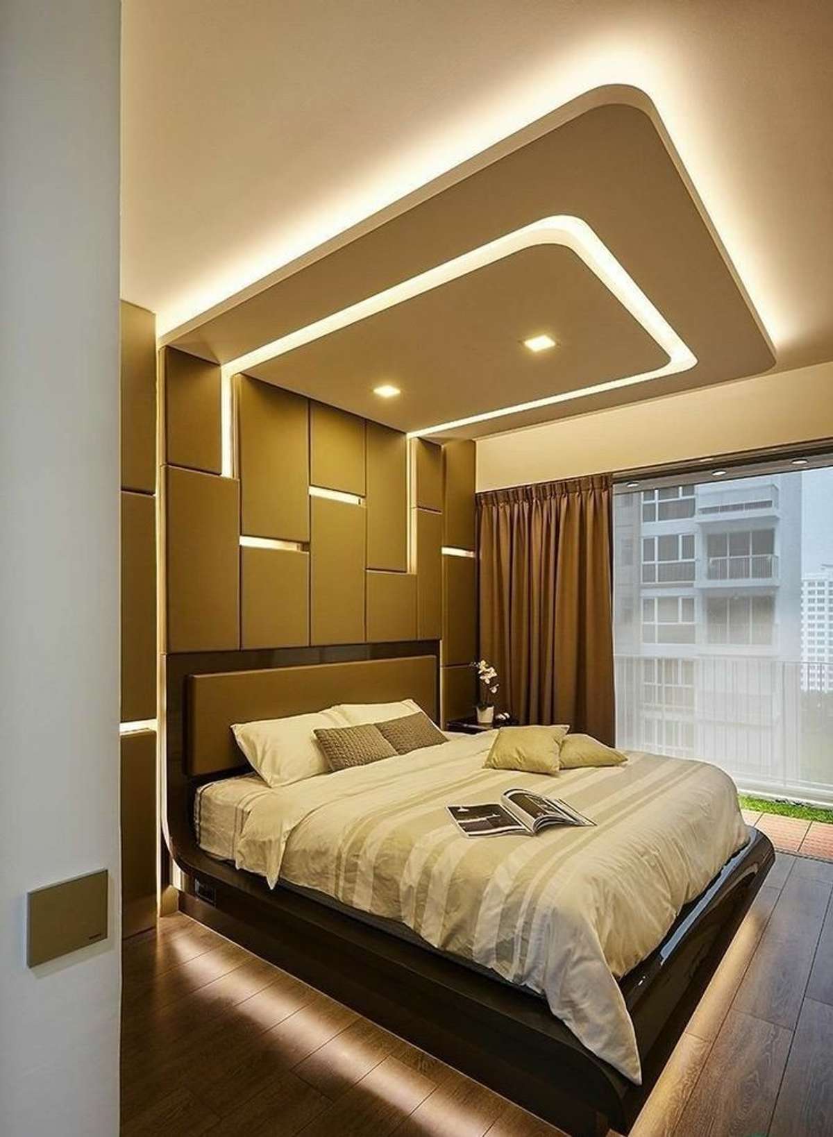 Bedroom, Ceiling, Furniture, Lighting, Storage Designs by Interior Designer D3 Dream decor design, Kozhikode | Kolo