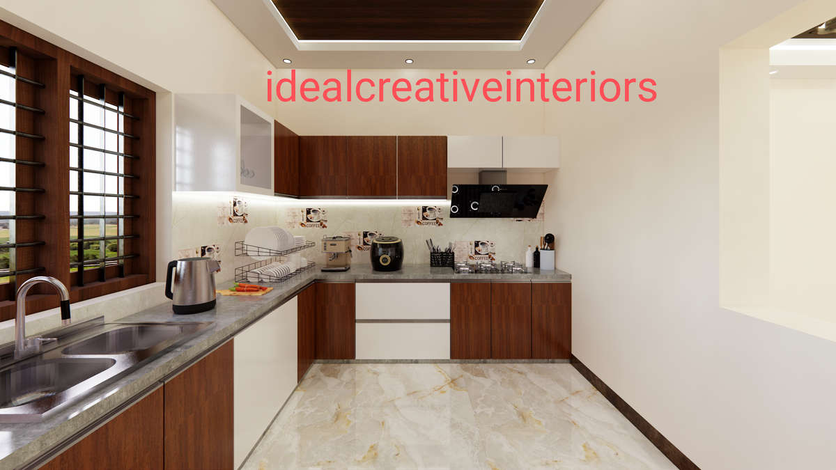 Kitchen, Storage Designs by Interior Designer Idealcreativeinteriors pathanamthitta, Pathanamthitta | Kolo