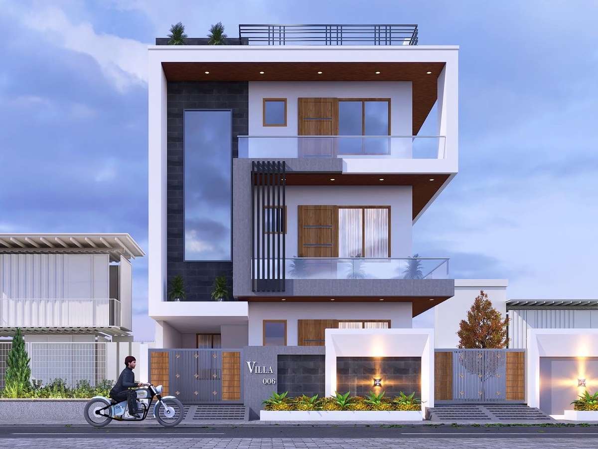 Exterior, Lighting Designs by Architect Jks ARCHITECTS, Jaipur | Kolo