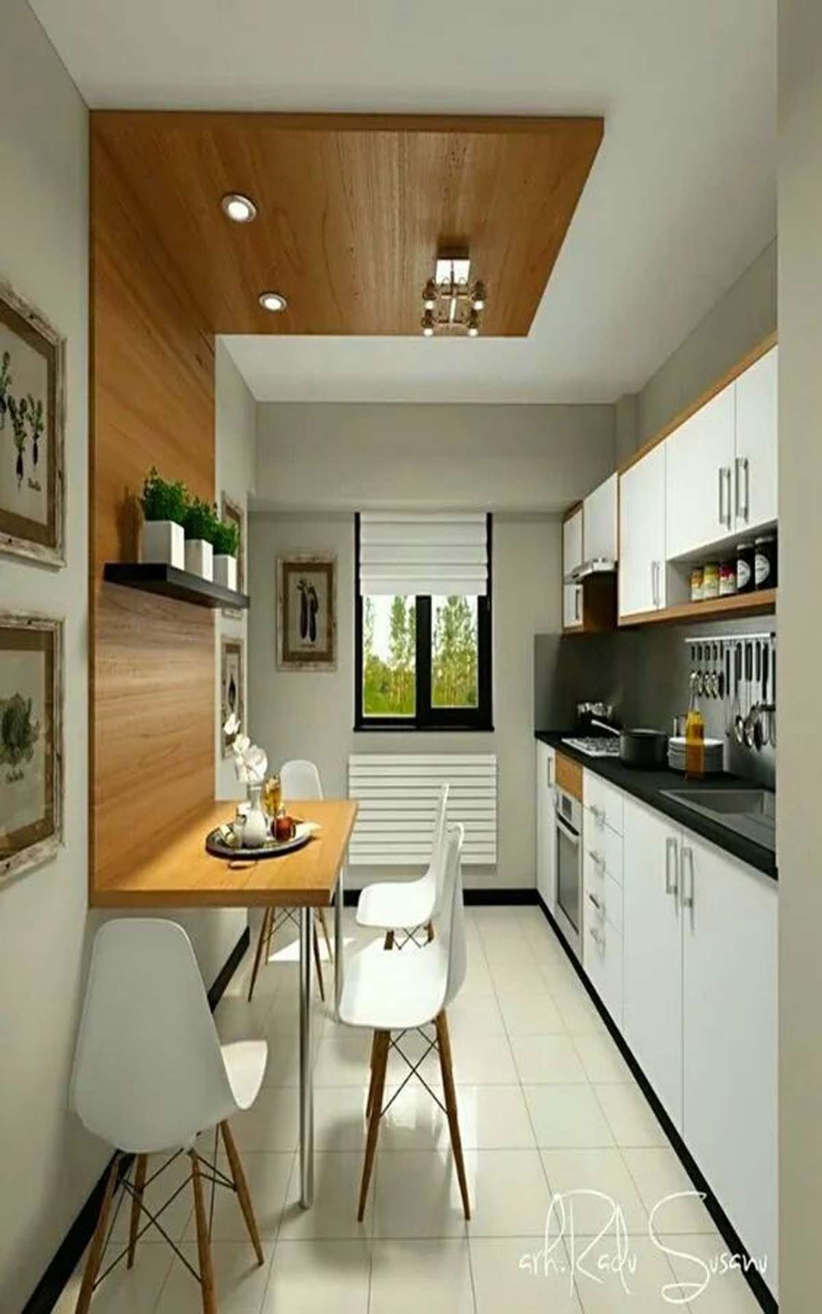 Kitchen, Lighting, Furniture, Storage, Ceiling Designs by Contractor HA Kottumba, Kasaragod | Kolo