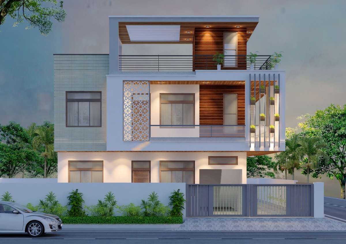 Exterior, Lighting Designs by Civil Engineer Noshad Khan, Sikar | Kolo