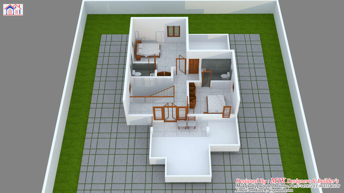 Designs by 3D & CAD MTK designers and builders, Thrissur | Kolo