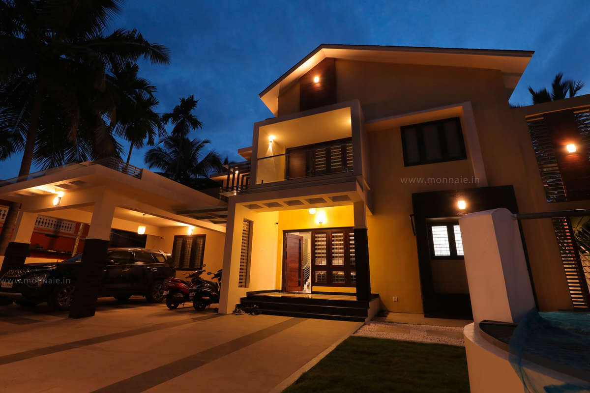 Exterior, Lighting Designs by Architect Premdas Krishna, Palakkad | Kolo