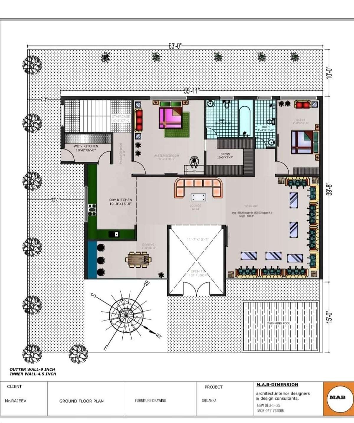 Designs by Interior Designer Architecture Turnkey Projects, Delhi | Kolo
