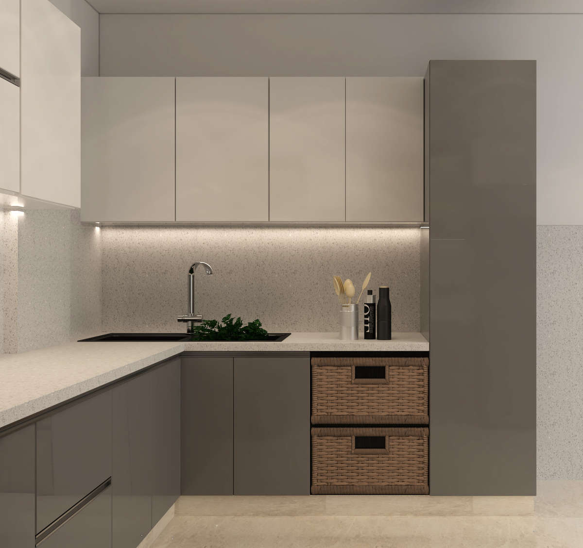 Kitchen, Storage Designs by Contractor BHARAT MODULAR KITCHEN, Delhi | Kolo