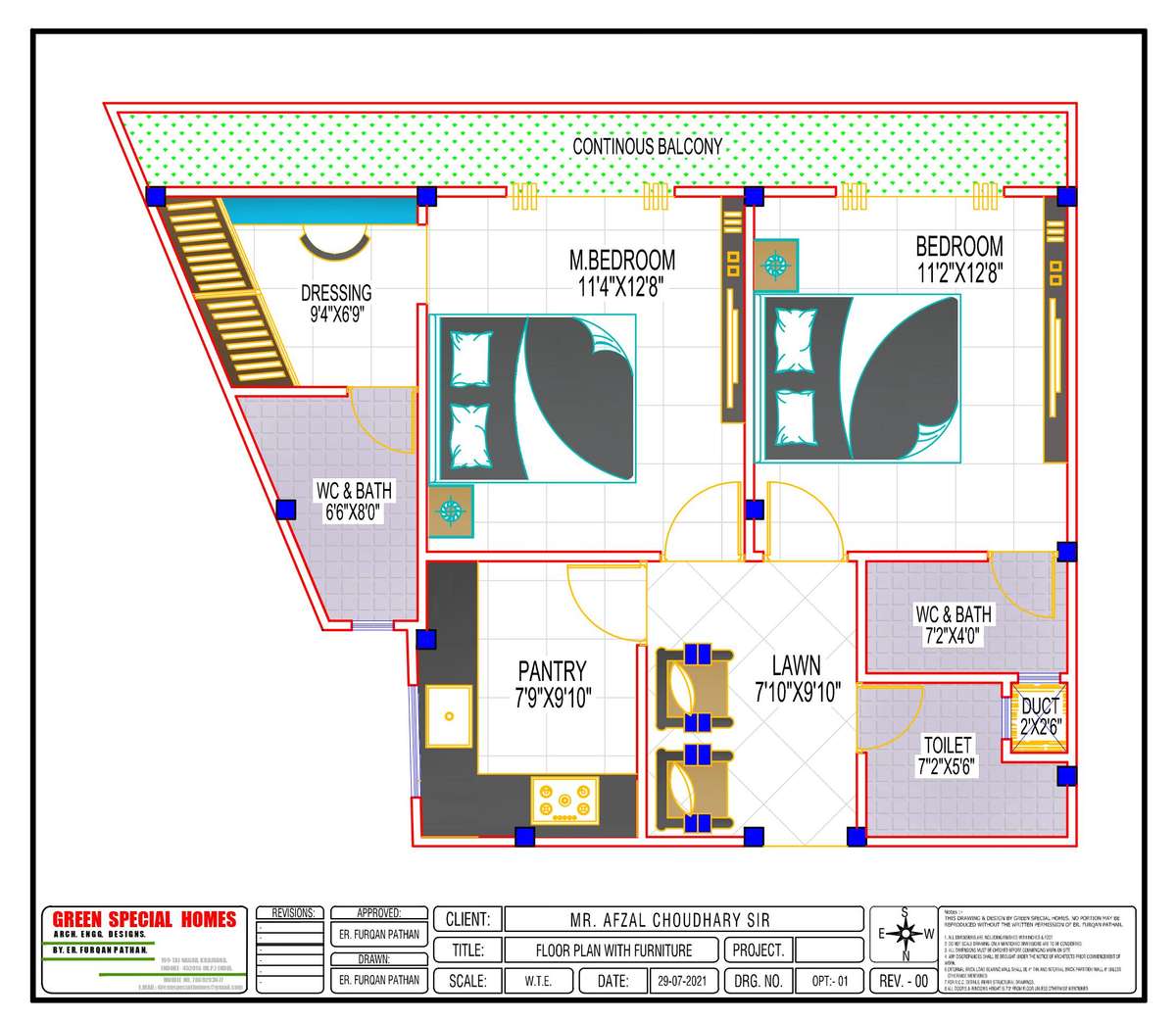 Designs by Architect ER FURQAN PATHAN, Indore | Kolo