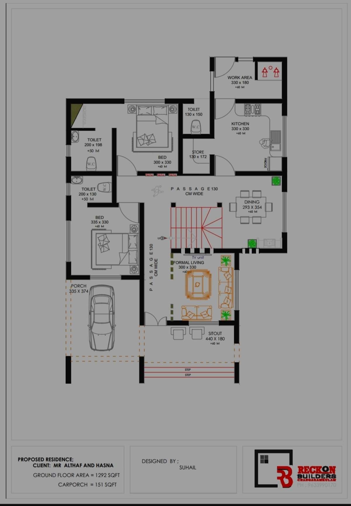 Home Decor, Plans, Exterior Designs by 3D & CAD suhail RECKON, Malappuram | Kolo