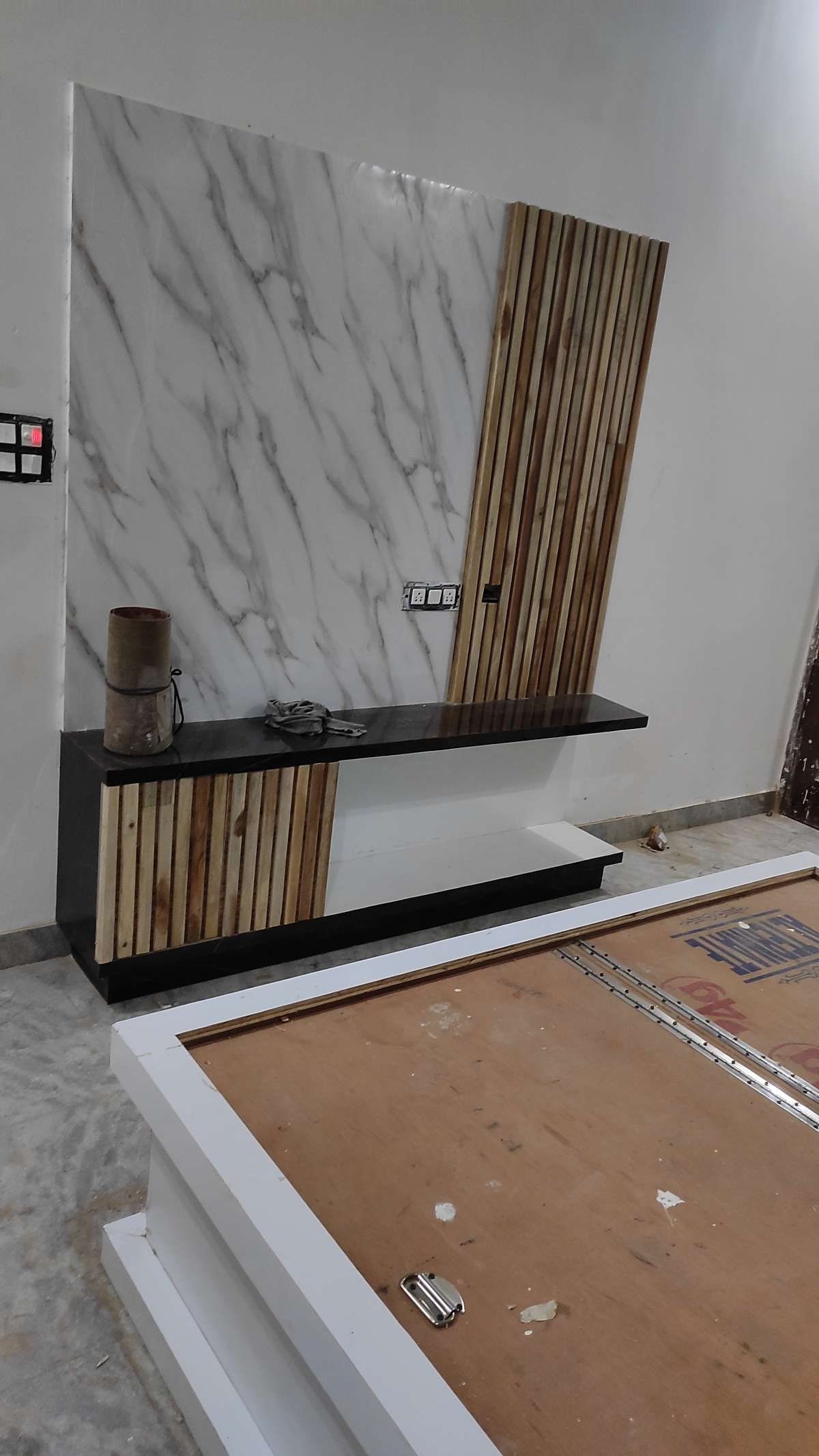 Storage, Bedroom, Furniture Designs by Carpenter Ashif Saifi, Faridabad | Kolo