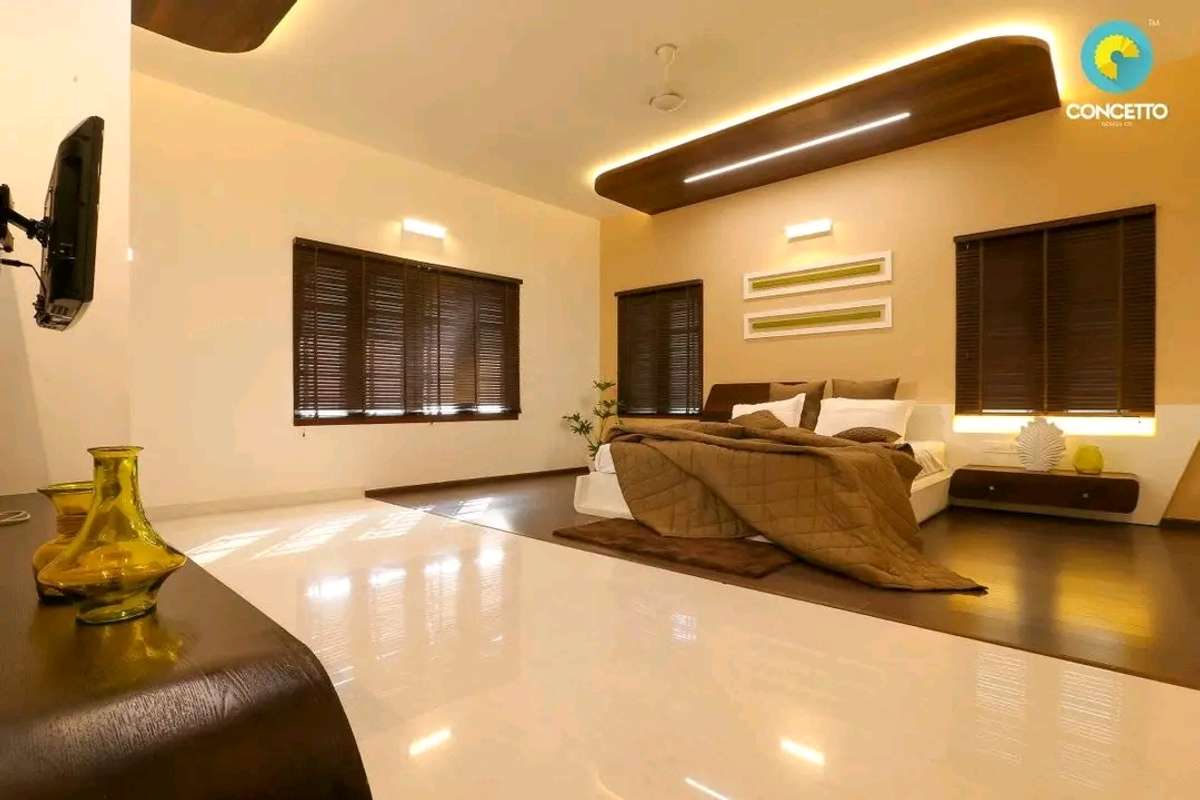 Furniture, Storage, Bedroom, Wall, Window Designs by Architect Concetto Design Co, Kozhikode | Kolo