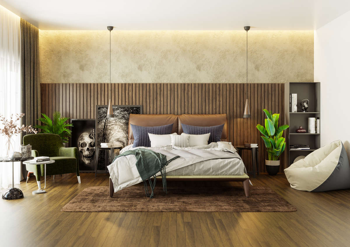 Bedroom, Furniture, Storage, Wall, Flooring Designs by 3D & CAD Vivin Wilson, Thrissur | Kolo