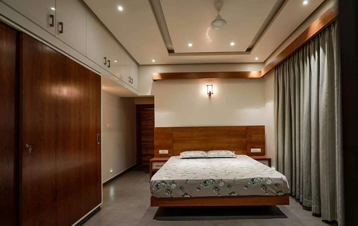 Bedroom, Furniture, Lighting, Storage Designs by Interior Designer Rijo Joseph, Kannur | Kolo