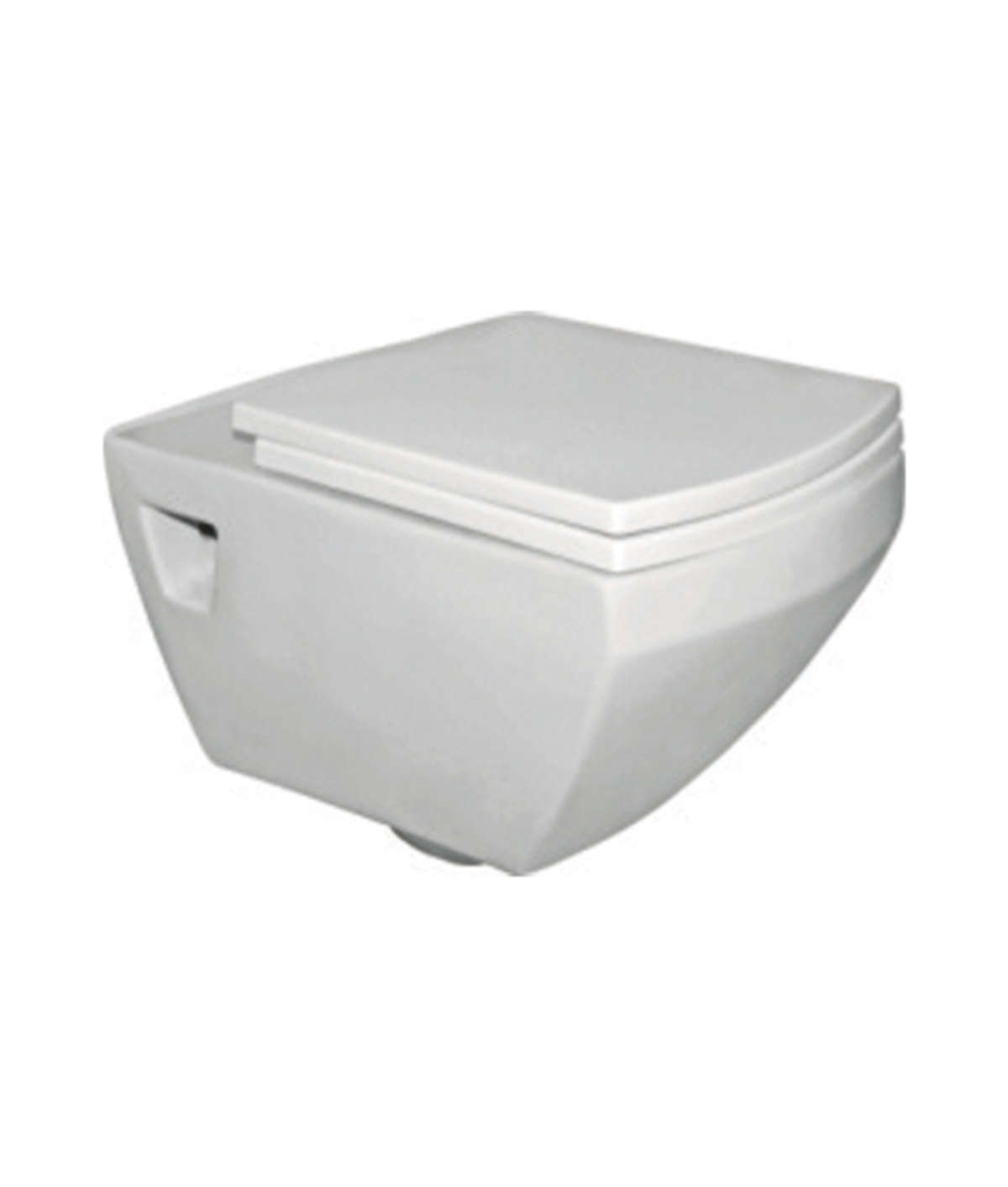 Parryware Wall Mounted White Closet Wc Verve Am Rimless C02 With P-Trap ...