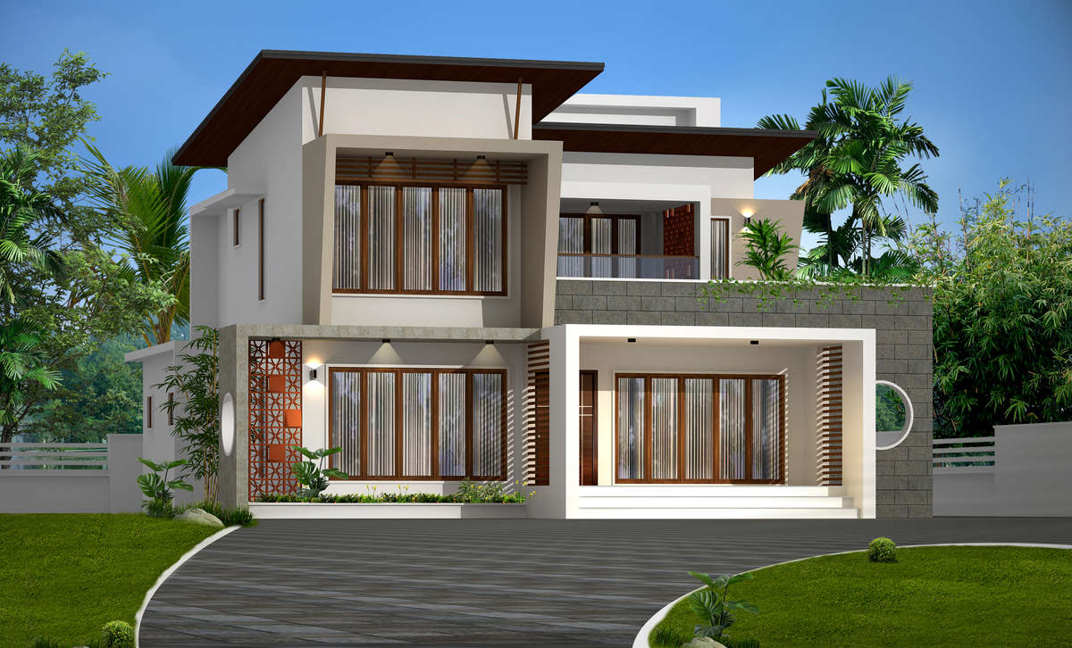 Designs by Civil Engineer jincy Adarsh k, Kannur | Kolo