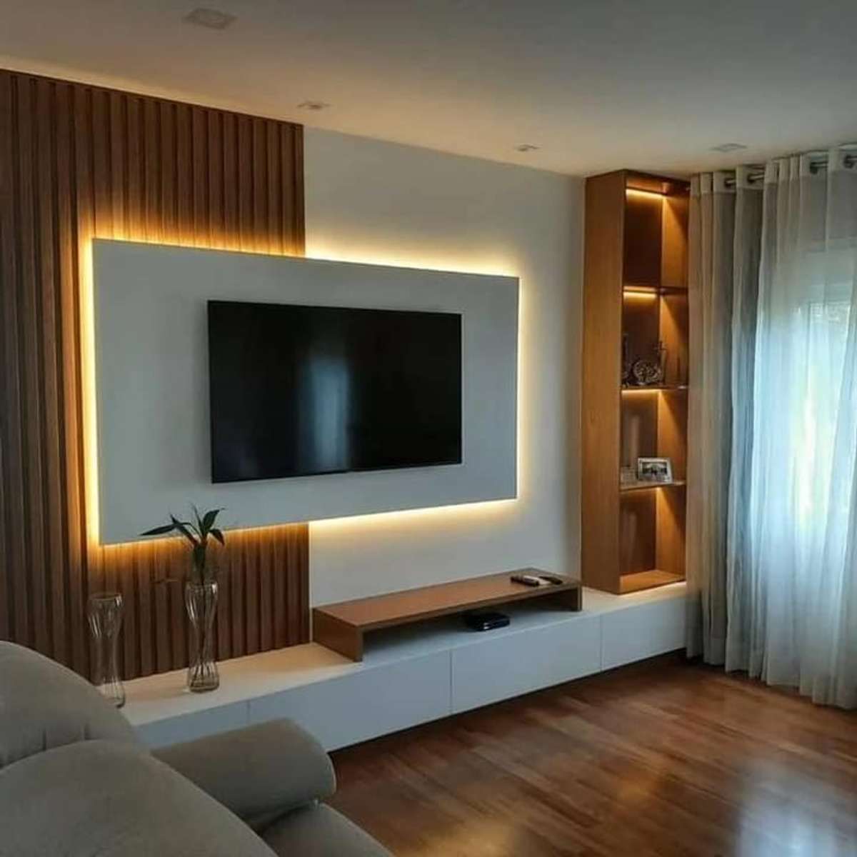 Living, Lighting, Storage Designs by Carpenter Rashid Saifi, Hapur ...