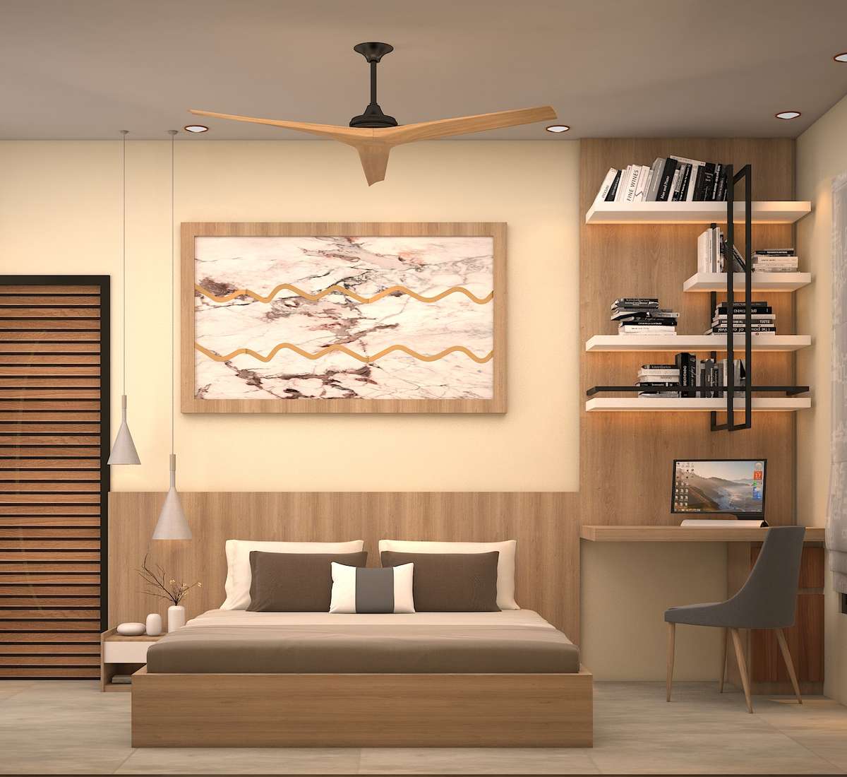 Furniture, Lighting, Storage, Bedroom Designs by Interior Designer paridhi rai, Jaipur | Kolo