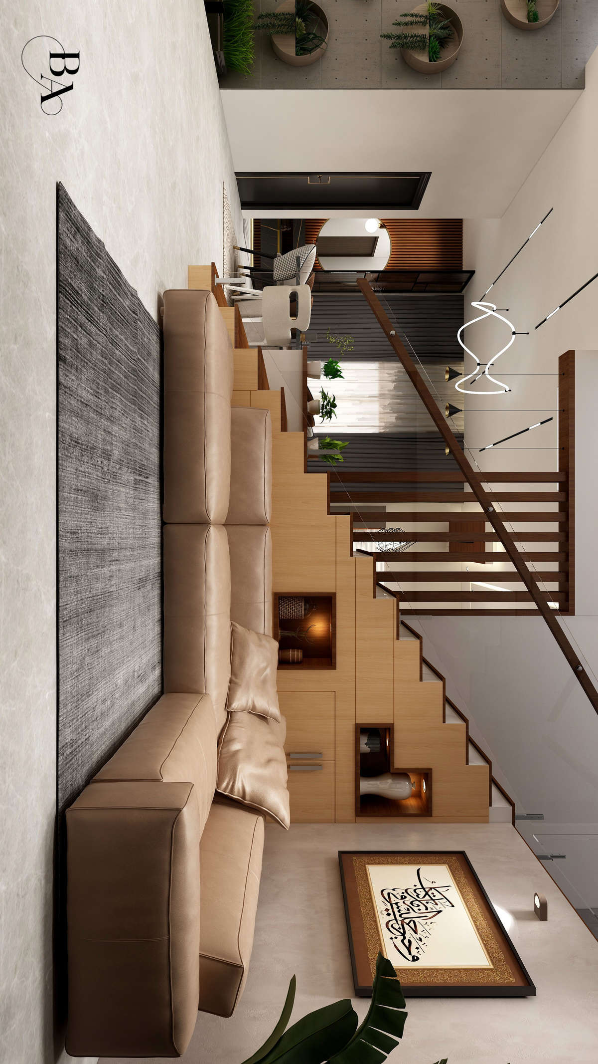 Furniture, Living, Staircase Designs by Interior Designer Ibrahim Badusha, Thrissur | Kolo