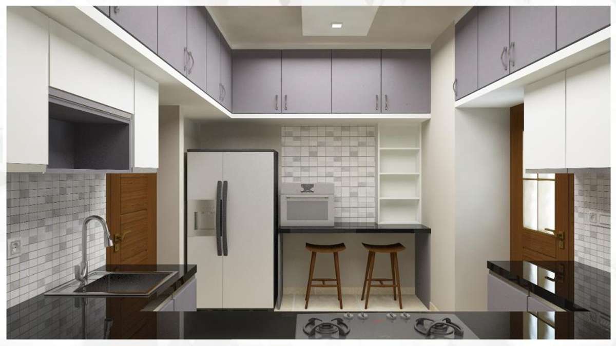 Kitchen, Storage Designs by Architect Arrant Architects, Thrissur | Kolo