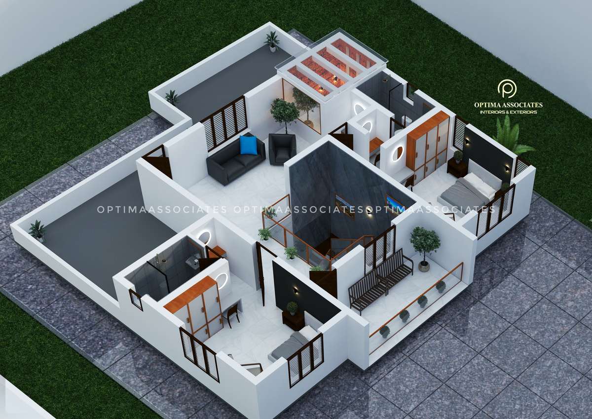 Designs by Civil Engineer Optima Associates, Palakkad | Kolo