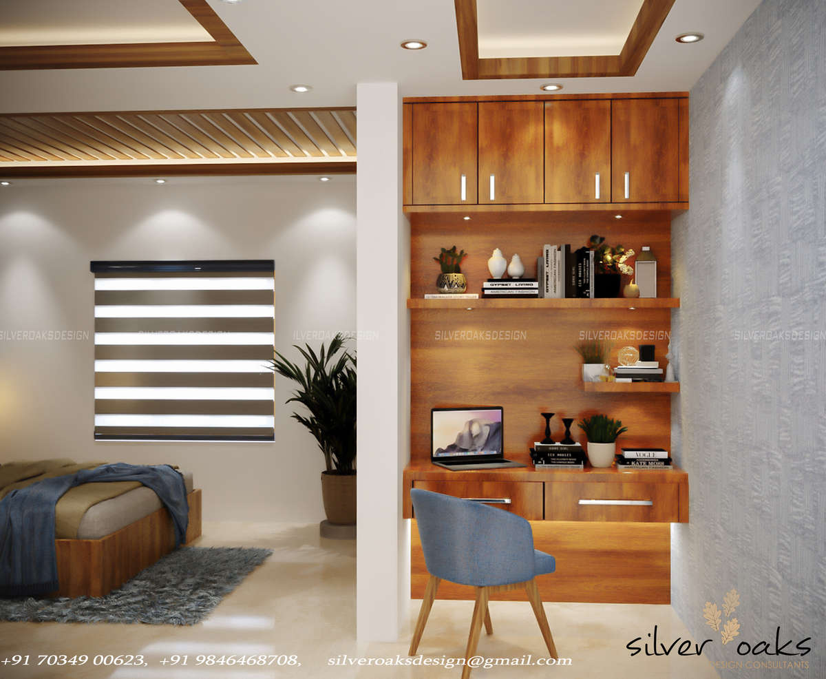 Ceiling, Furniture, Storage, Bedroom, Wall Designs by Civil Engineer DIVYA DAS K, Palakkad | Kolo