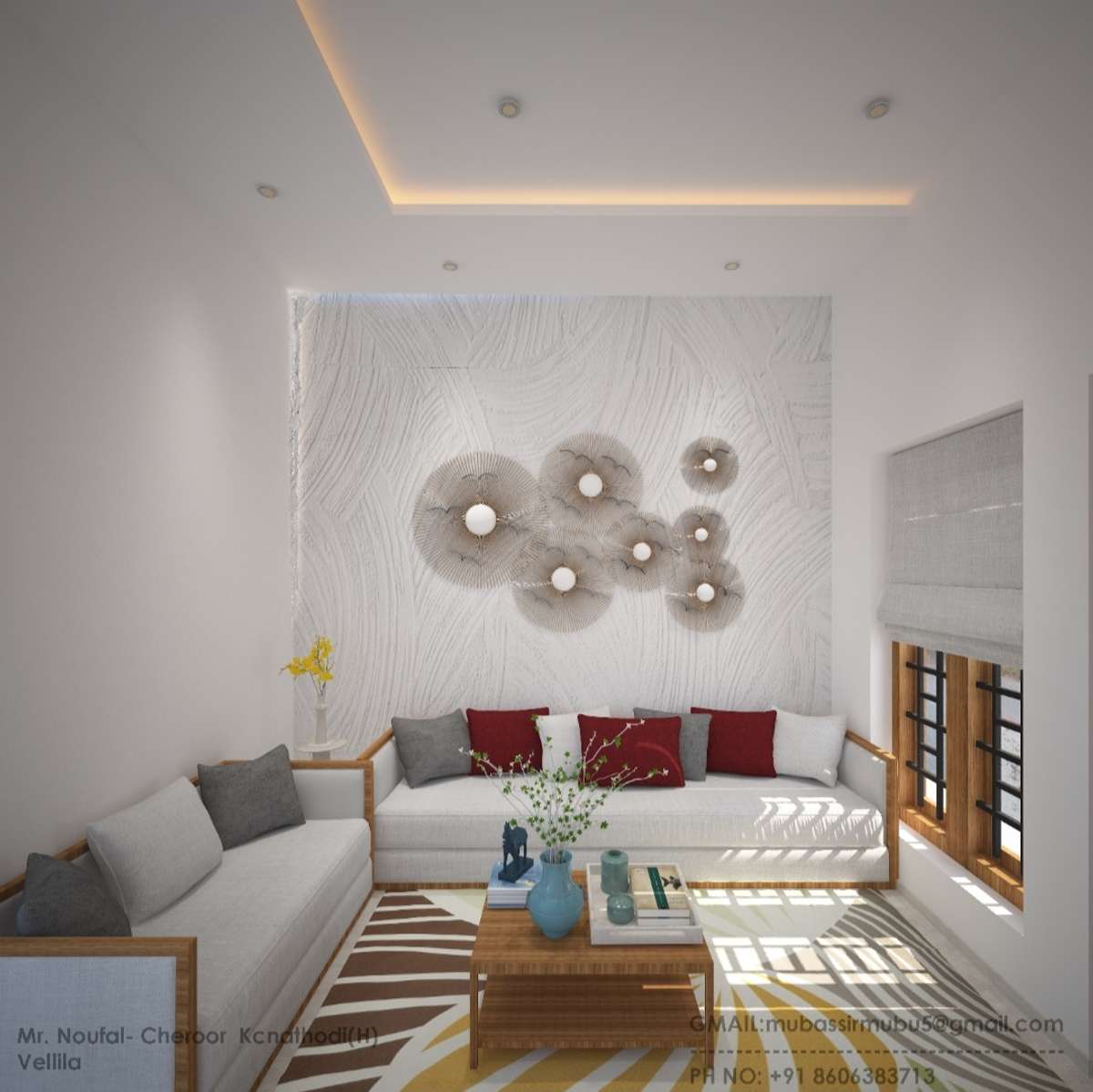 Lighting, Living, Furniture, Table, Window Designs by Architect Mubassir ck, Malappuram | Kolo