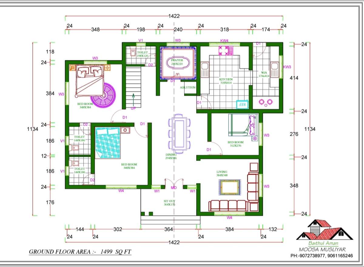 Designs by Architect Moosa R I, Thrissur | Kolo