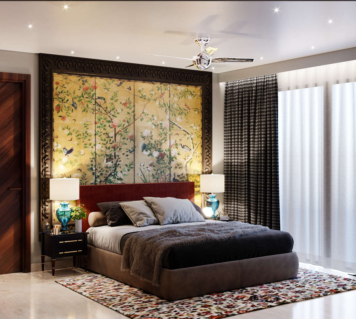 Furniture, Lighting, Storage, Bedroom Designs by Interior Designer INStudio Designs, Delhi | Kolo