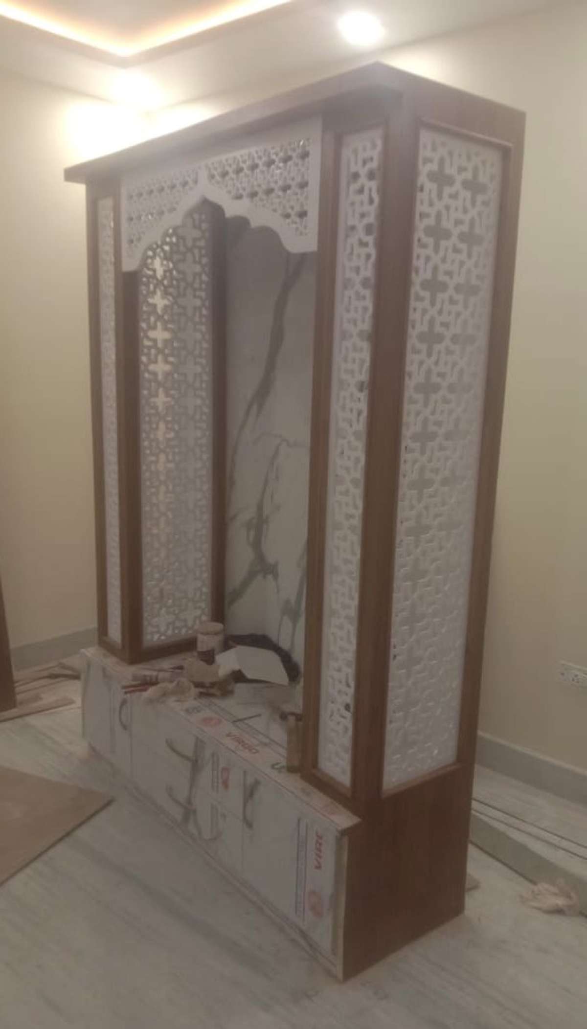 Prayer Room, Storage Designs by Building Supplies farhad khan, Ghaziabad | Kolo