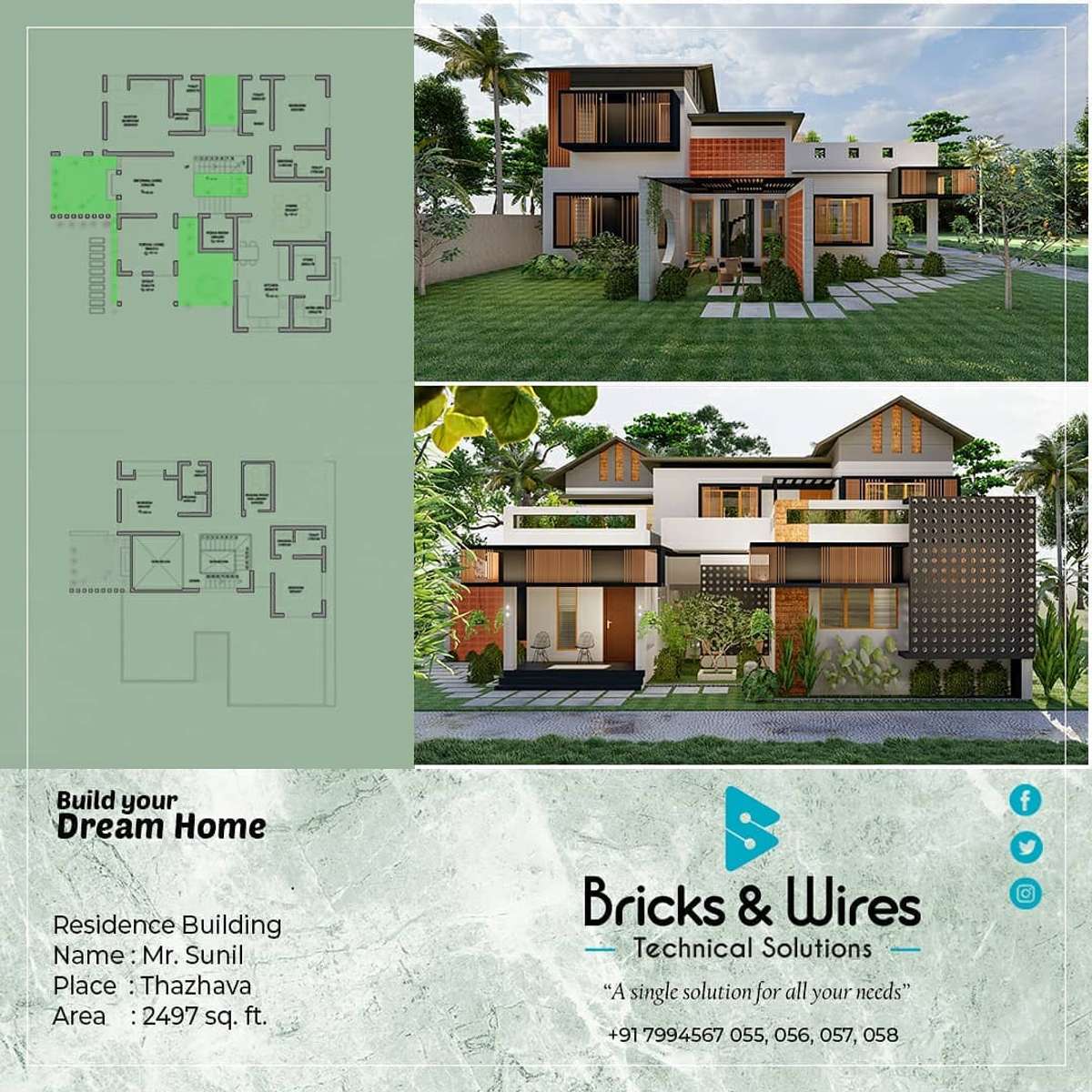Designs by Architect Bricks and Wires, Kozhikode | Kolo