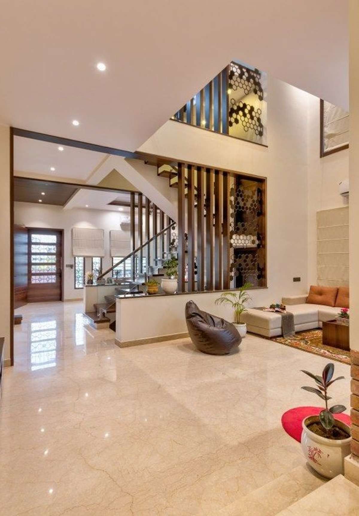 Flooring, Furniture, Living, Lighting Designs by Architect Er Manoj Bhati, Jaipur | Kolo
