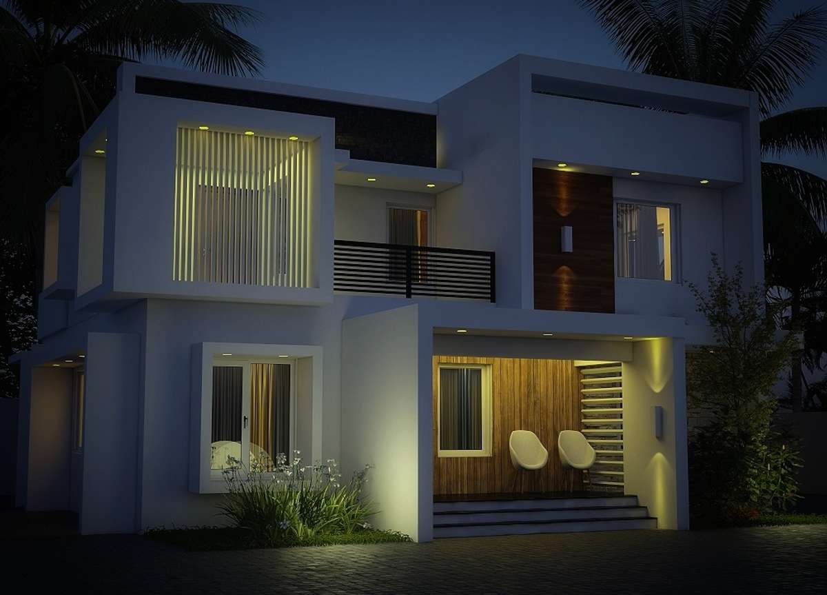 Exterior, Lighting Designs by Civil Engineer SANJAY A, Kollam | Kolo