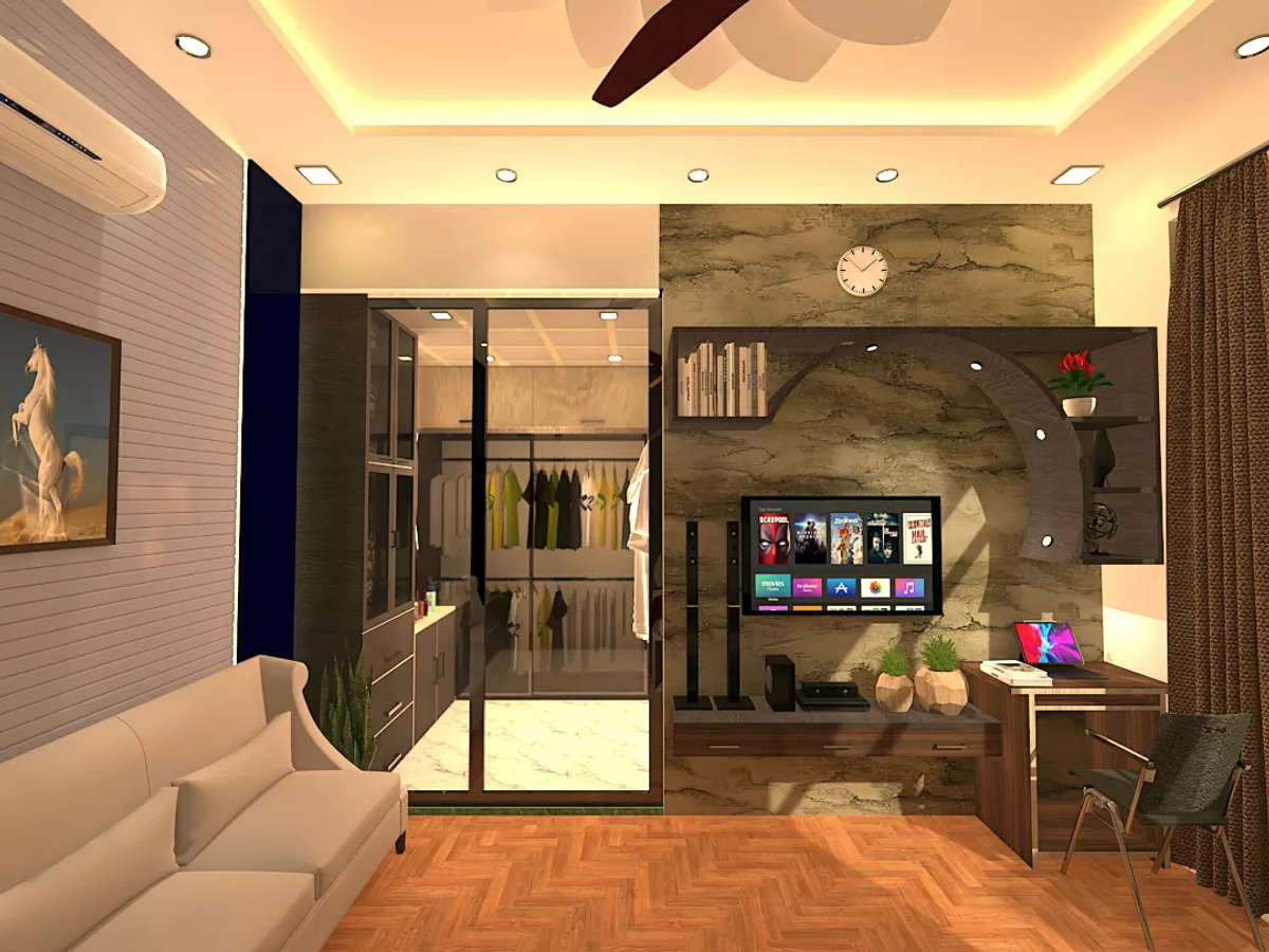 Furniture, Lighting, Living, Storage Designs by Architect BR 3D studio, Sikar | Kolo