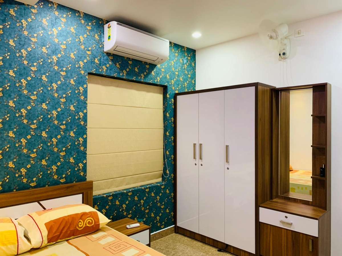 Furniture, Storage, Bedroom, Wall Designs by Architect Afsal Rahman, Malappuram | Kolo