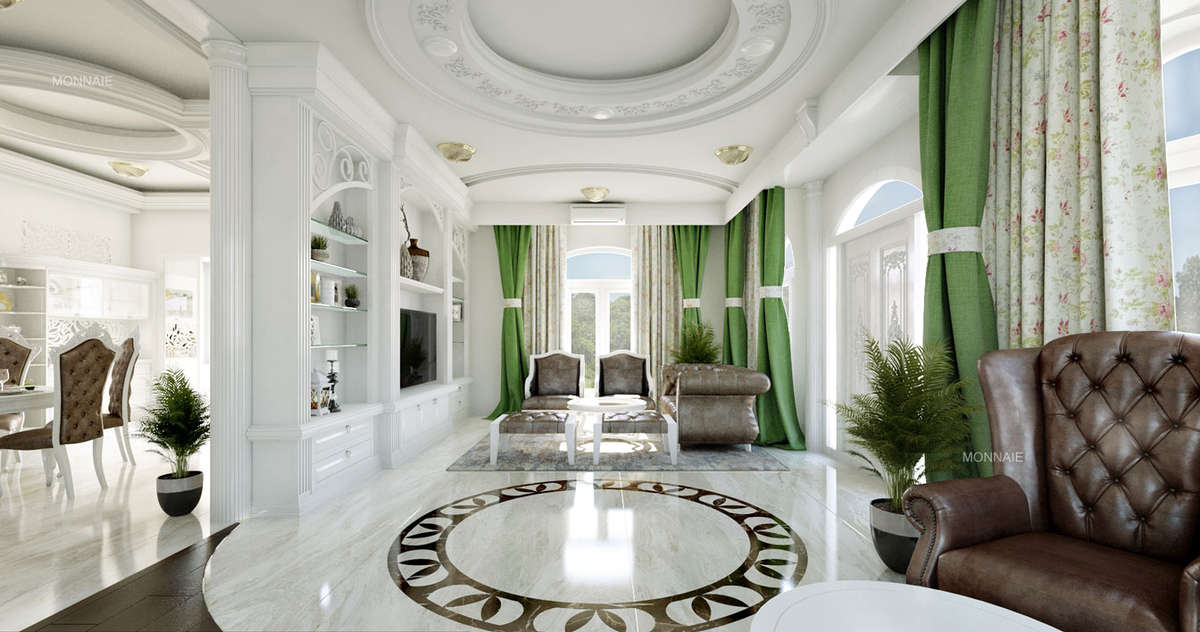 Ceiling, Furniture, Flooring, Living, Home Decor Designs by Architect Premdas Krishna, Palakkad | Kolo