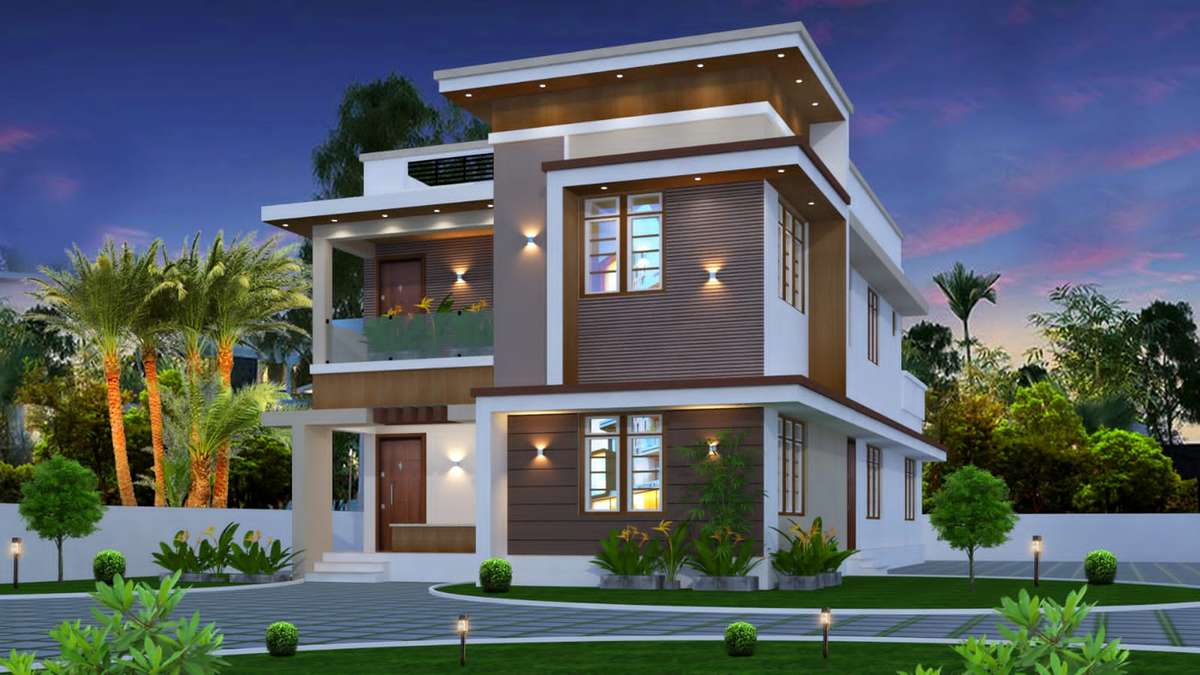 Designs by Civil Engineer Abhilash Lekshmanan, Thiruvananthapuram | Kolo