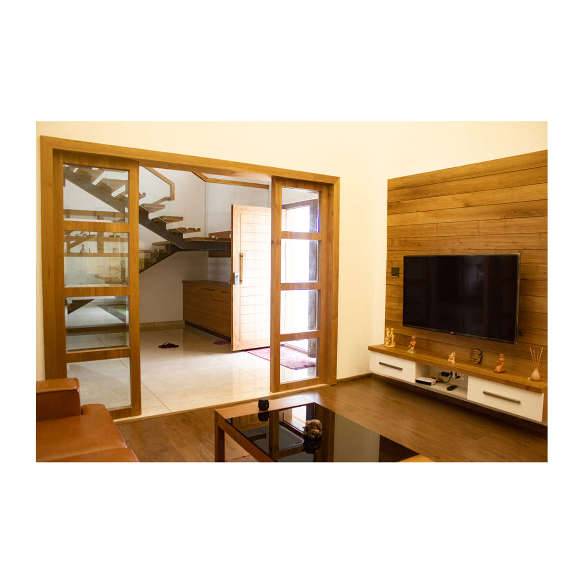 Living, Storage, Furniture, Table, Staircase Designs by Architect Dedeev Vijayan, Kozhikode | Kolo