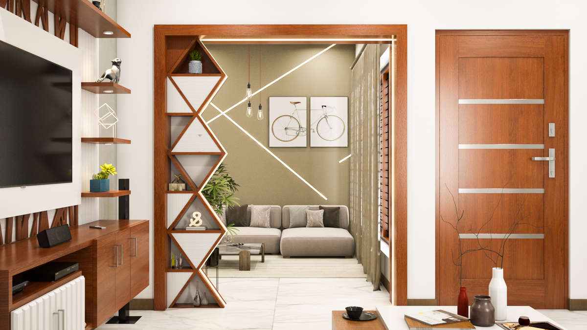 Living, Furniture, Home Decor, Door Designs by Carpenter Abhilash J, Thiruvananthapuram | Kolo