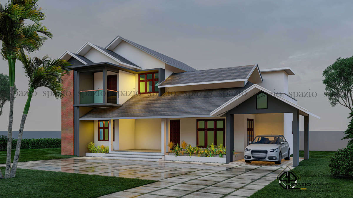Designs by Civil Engineer Abhinav m, Wayanad | Kolo