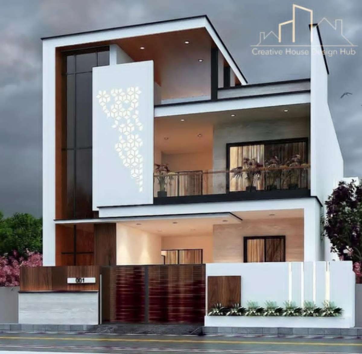 Exterior, Lighting Designs by Architect creative house design Hub, Indore | Kolo