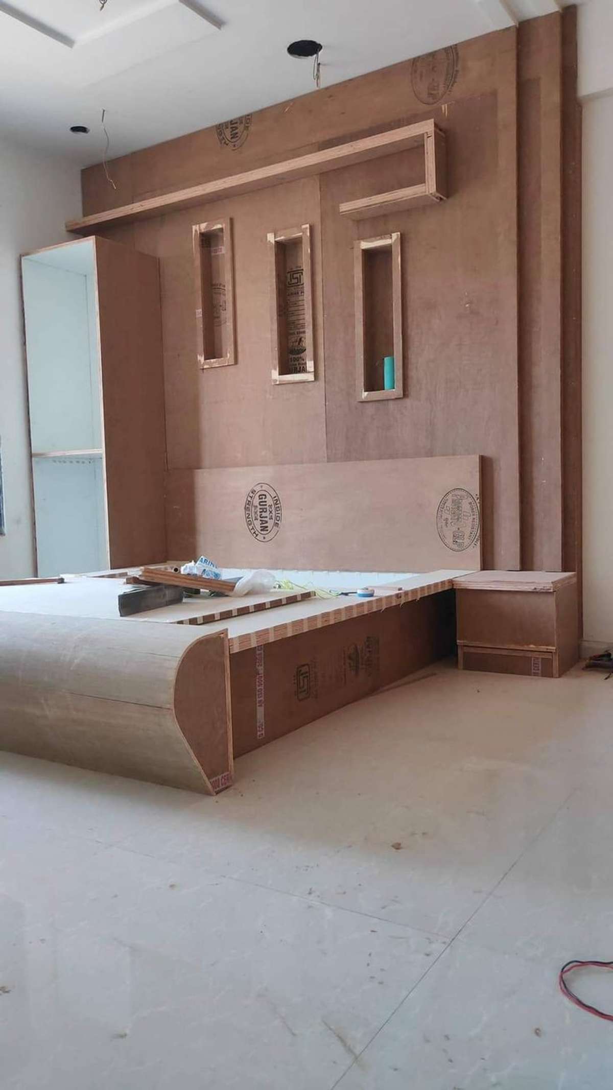 Bedroom, Furniture, Storage Designs by Home Owner Vahid Ali, Sonipat | Kolo