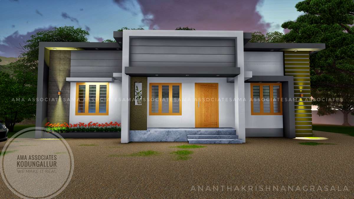 Exterior, Lighting Designs by Civil Engineer ANANTHAKRISHNAN A, Thrissur | Kolo