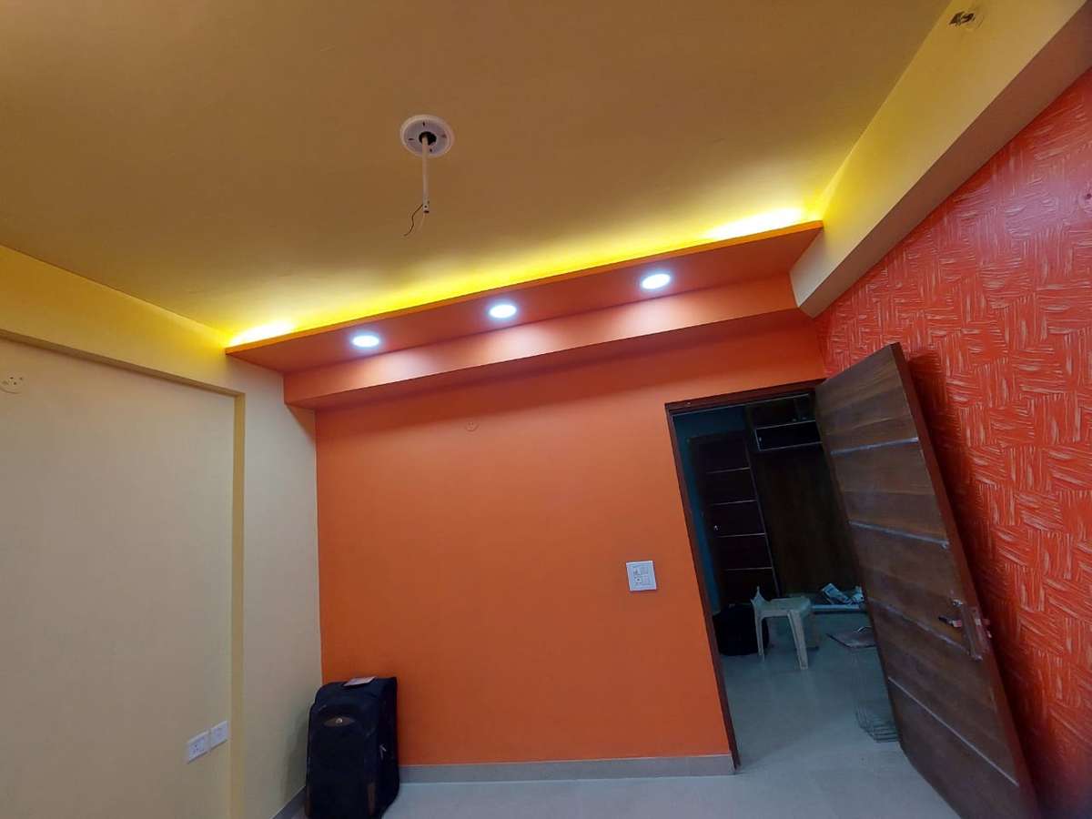 Kitchen, Lighting, Storage Designs by Contractor Nirmaan buildcon, Faridabad | Kolo