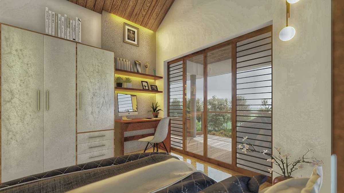 Furniture, Storage, Table, Lighting, Door Designs by Architect vsn designs and developers, Thiruvananthapuram | Kolo
