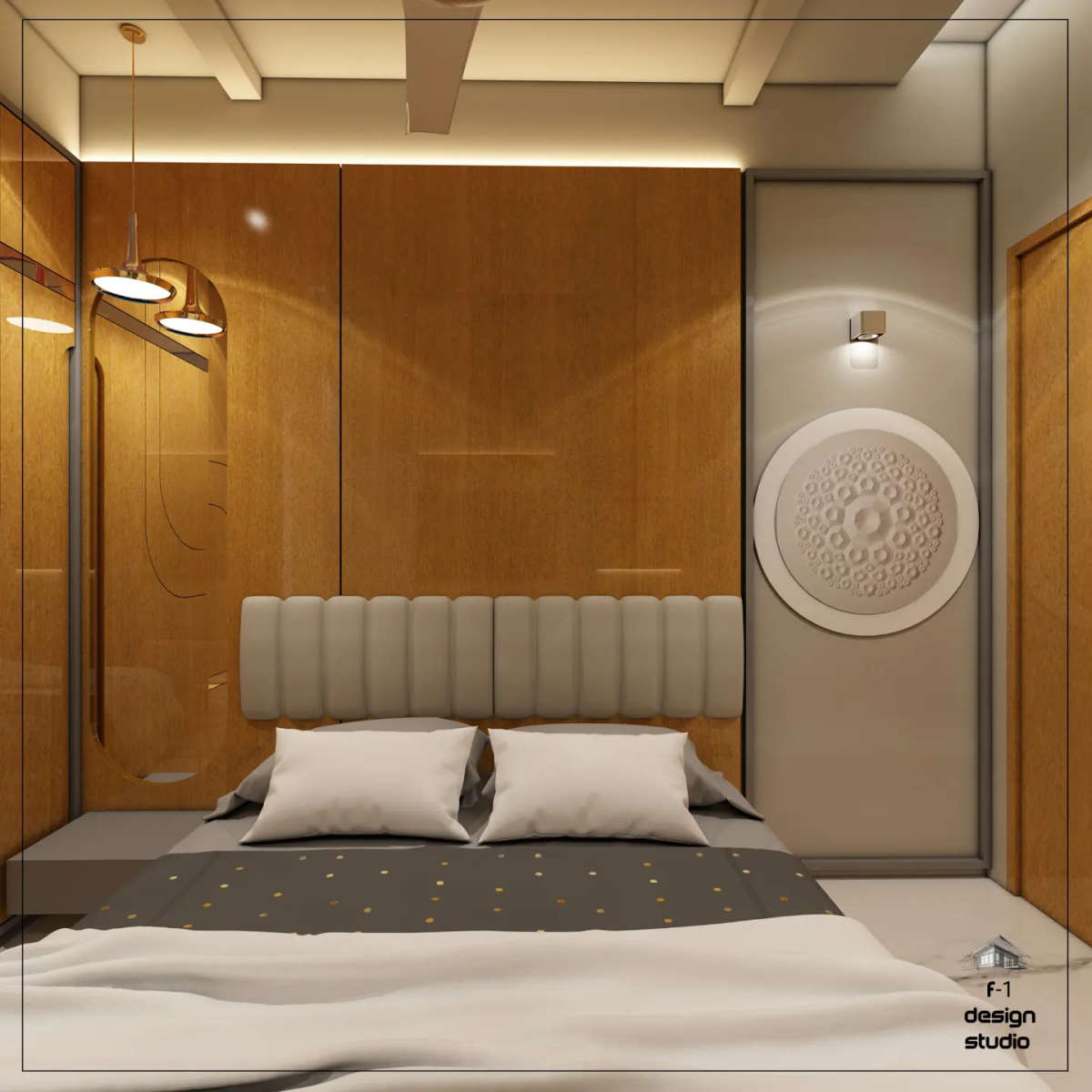 Ceiling, Furniture, Lighting, Storage, Bedroom Designs by Interior Designer Id Yogi Jangid, Jaipur | Kolo