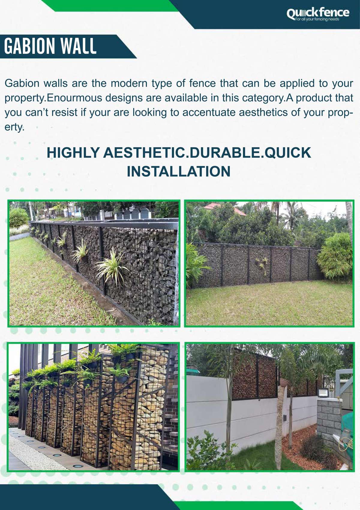 Designs by Service Provider Quick Fence, Thrissur Kolo
