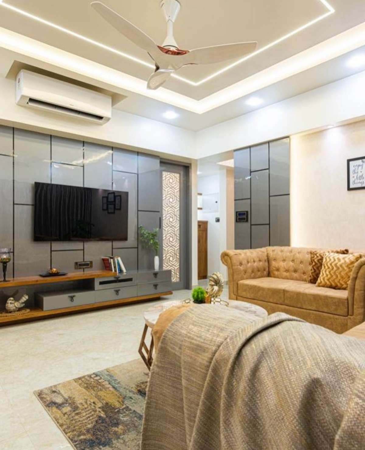 Lighting, Living, Furniture, Storage, Table Designs by Interior Designer ER Gaurav Arya, Ghaziabad | Kolo