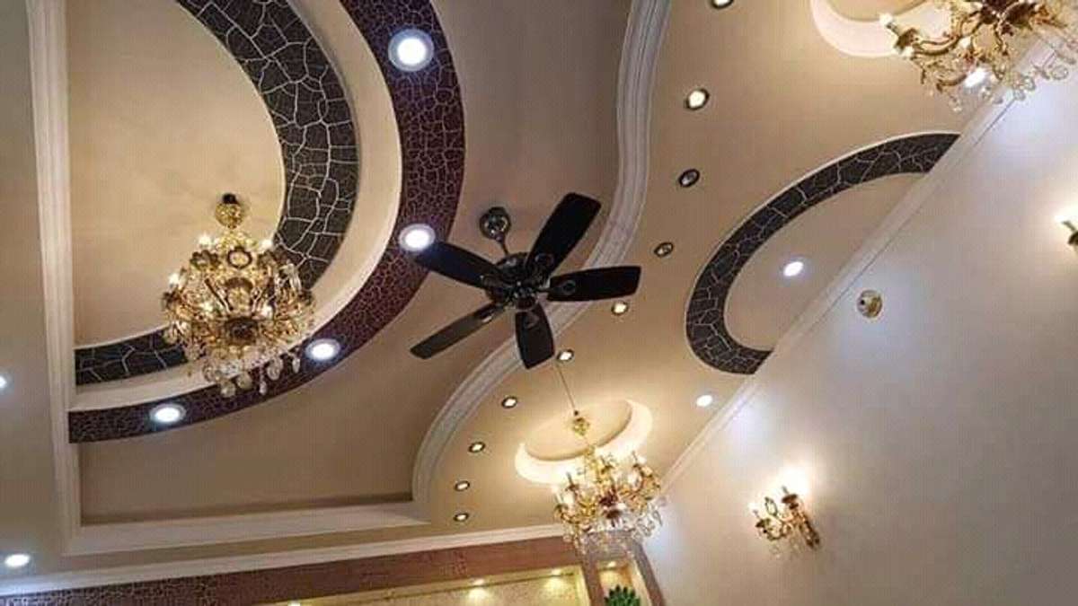 Ceiling, Lighting Designs by Contractor DS False Celling Works, Jaipur | Kolo