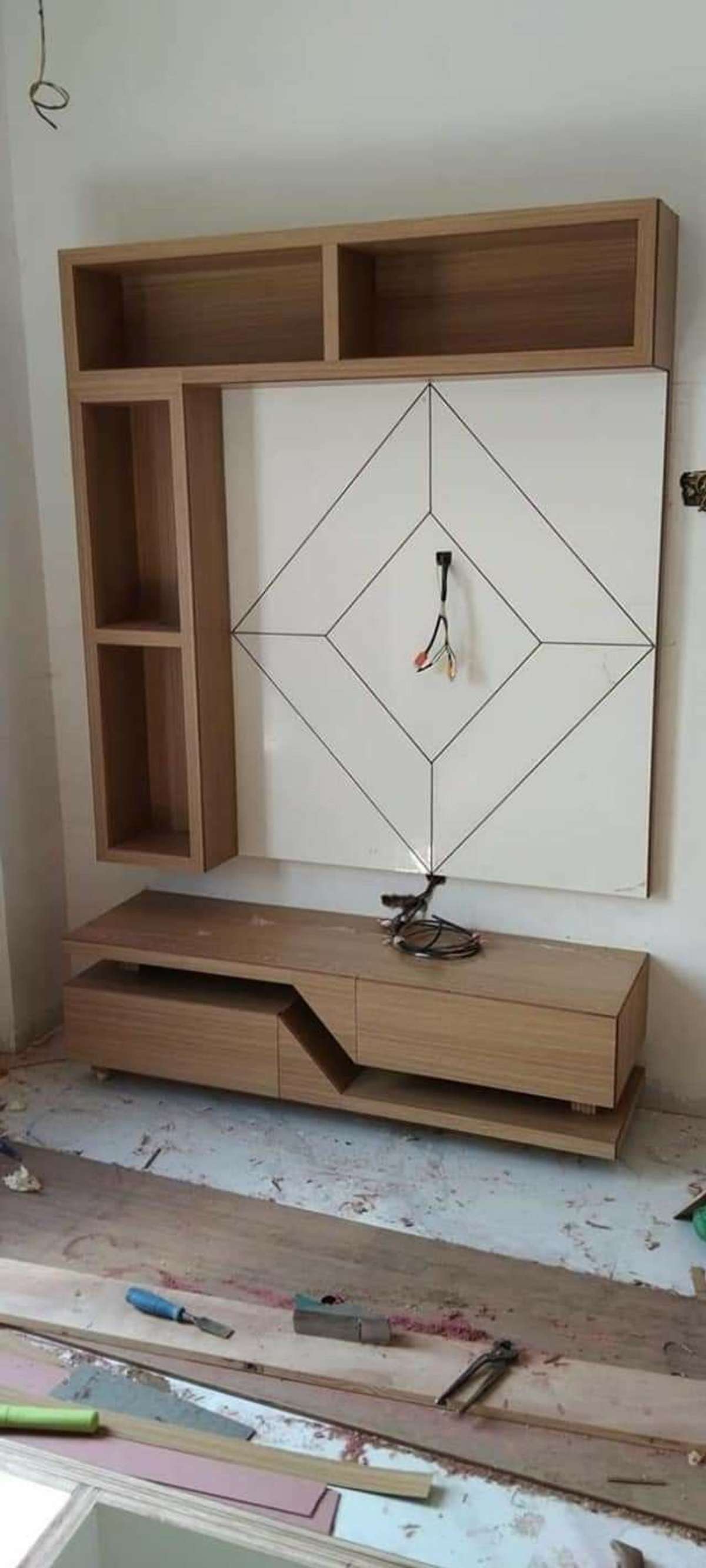 Living, Storage Designs by Carpenter Ashraf Ali, Panipat | Kolo