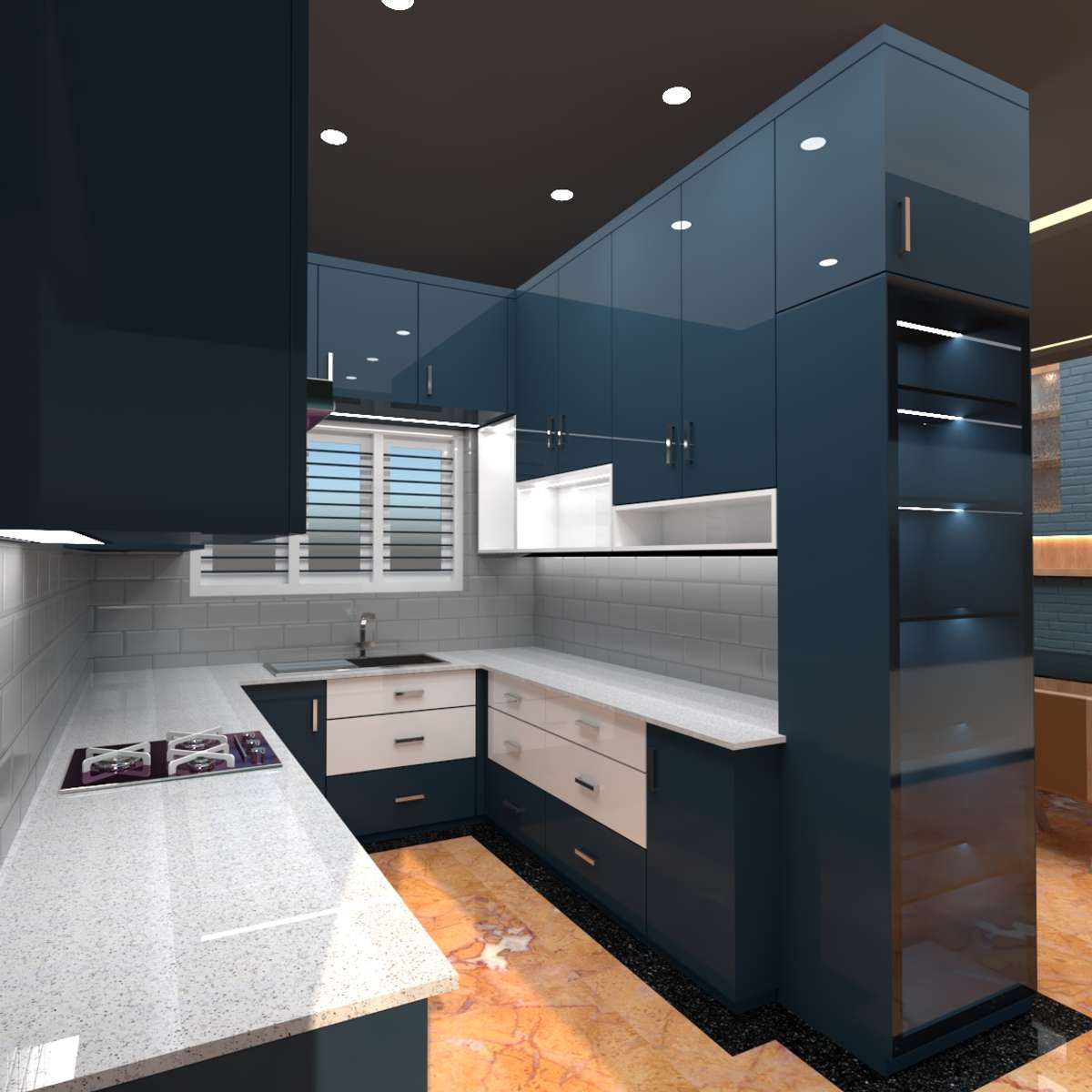 Kitchen, Storage Designs by Interior Designer m suresh palakkad, Palakkad | Kolo