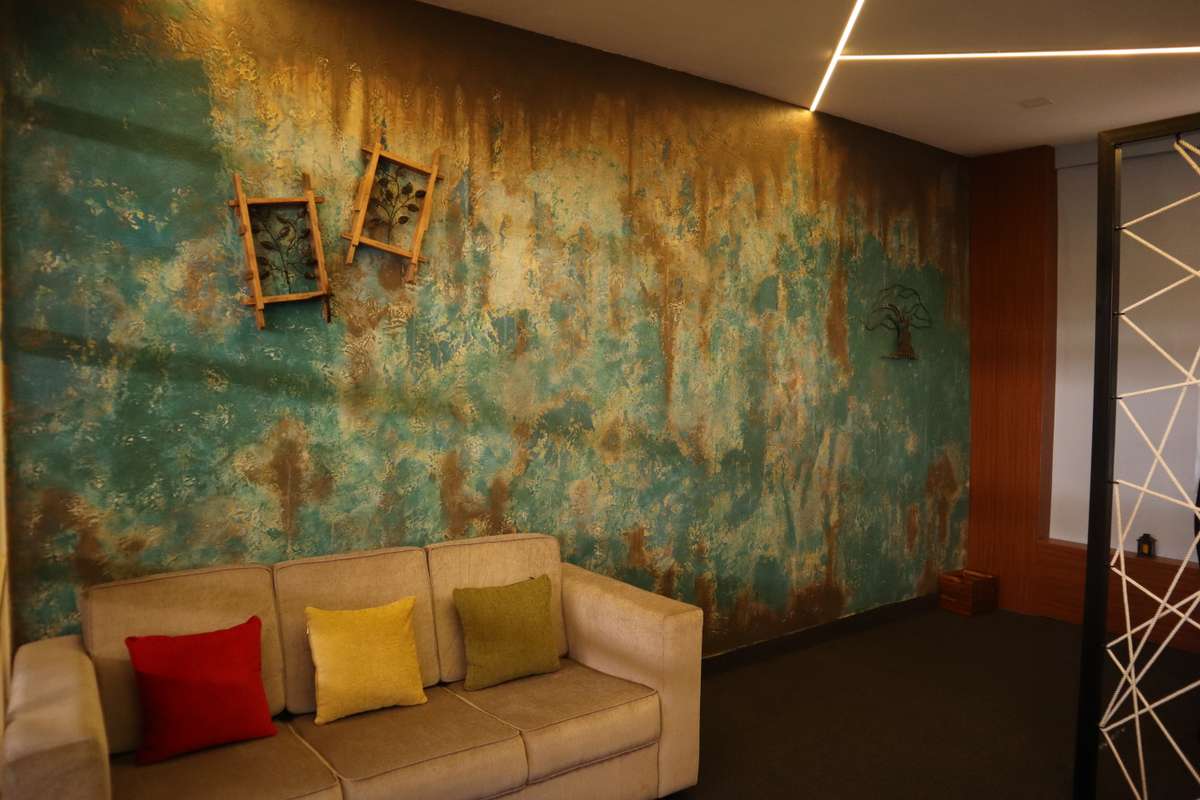 Wall, Living, Furniture Designs by Interior Designer farbe Interiors, Thrissur | Kolo