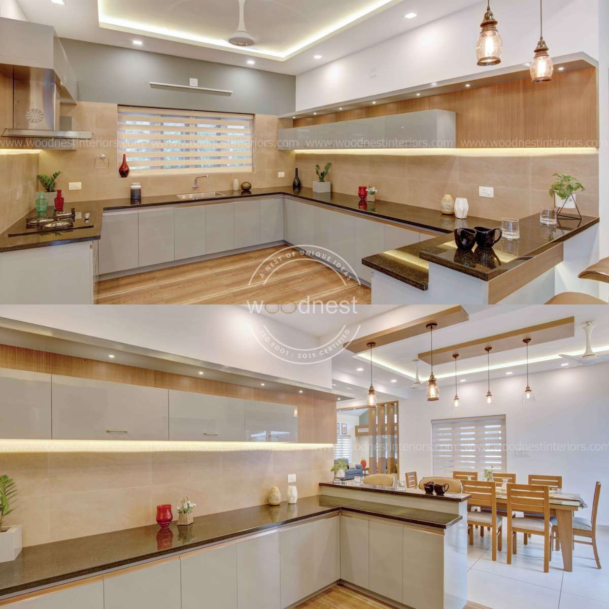Exterior, Lighting Designs by Interior Designer Woodnest Developers, Thrissur | Kolo